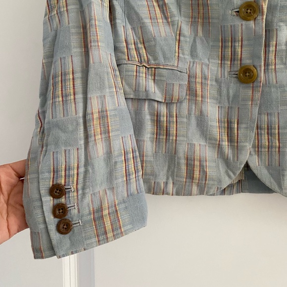 Anthropologie Plaid Blazer - Picture 3 of 5